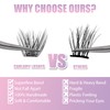 Lash Clusters, DIY Eyelash Extension, Reusable Individual Lash Clusters, 3D