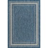 Unique Loom Outdoor Border Collection Area Rug - Soft Border