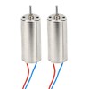 Drone Motor, 2Pcs 8.5x20mm 3-5V 0.15A 35000RPM-37000RPM Quadcopter Motor 8520