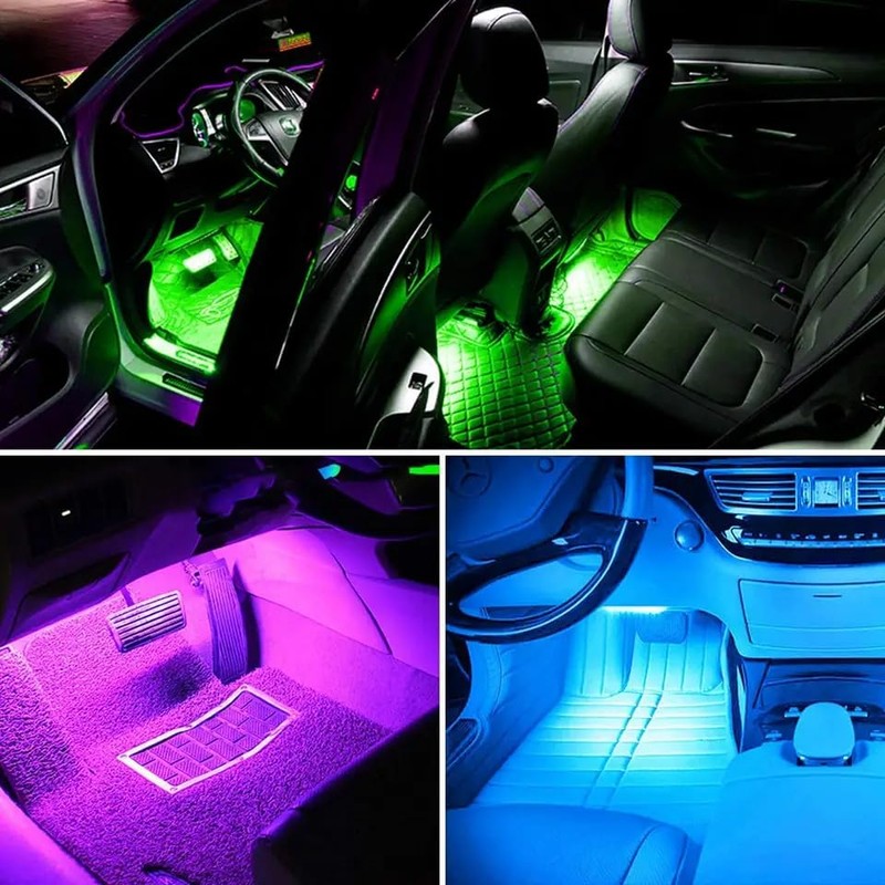 Car Passion Kit Led Interni Auto RGB Illuminazione Luce Ambiente