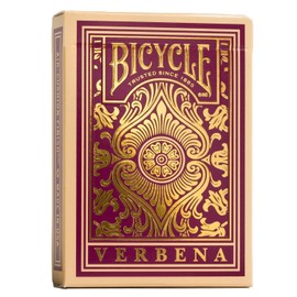 Bicycle Baraja Vernena Floral Premium Dorada