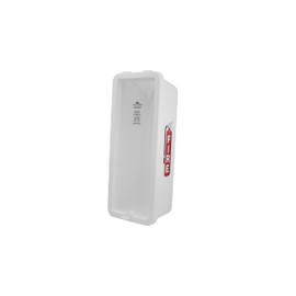 White Surface-Mounted Fire Extinguisher Cabinet for 5 lb. Fire Extinguishers . Label Added Extinguisher Box Outdoor Fire Cabinet Mounted Extinguisher Cabinet