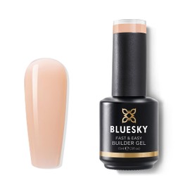 BLUESKY Fast & Easy Builder Gel, Easy and Time-Saving Nail Extension, Long Hold of up to 3 Weeks (LBA06 Honey 15 ml)