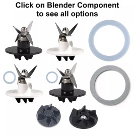 Blenpar Replacement Compatible wit Cuisinart Blender,Gasket - Premium Silicone Gasket