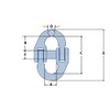 Chain Connector Links 6MM (Grade 100 Hammerlock Heavy Duty Lifting
