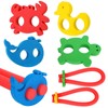 4 Pack EVA Pool Noodle Floating Connectors Animal Shaped Swimming