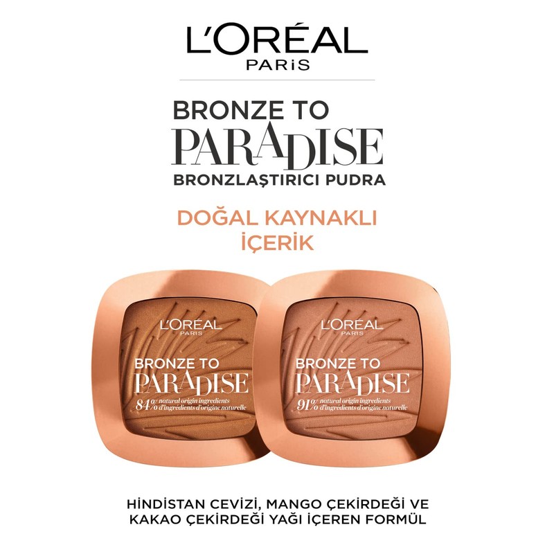 LOreal Paris Bronzer 02 - Matte Bronzing Pressed Powder, Shimmer