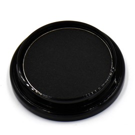 Black Matte Opaque Smokey Eye Onyx Midnight Zero Jet Black Pressed Powder Eye Shadow Eyeshadow Talc & Paraben Free Vegan No Animal Testing & Cruelty Free