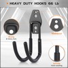 Pruite Hose Hanger Wall Mount 2 Pack,Heavy Duty Hose Holder
