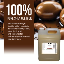 uh*Roh*Muh 100% Pure Shea Olein Oil – Liquid Shea Butter for Skin & Hair | Lightweight & Fast-Absorbing Moisturizer | Shea Oil for Hair, Body & Massage | 32 Fl Oz (Net Wt. 0.86 kg/ 1.9 lb)