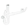McAlpine SK1A Standard Bowl and a Half Plumbing Kit, White