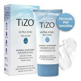 Tizo | Ultra Zinc Protector Solar Mineral | Spf 40 S/ Color