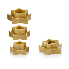 Tescoma Double-Sides Cookie Cutters Stars, 6 Sizes Delicia, Assorted, 20 x 13 x 4.5 cm