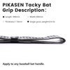 PIKASEN Baseball Bat Grip Tapes (Color Splash Gray 1 Pack)