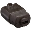 Leviton Polarized Straight Blade Swivel Triple Cube Tap Cord Connector,