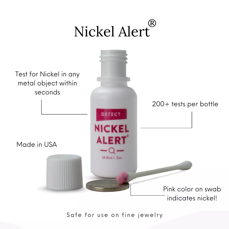 Nickel Alert® (1) - Nickel Test Kit to avoid contact