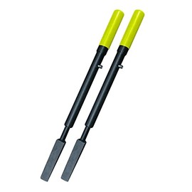 Timber Tuff Manual Slide Wedge Hammer Heavy Duty Durable Steel Wood Log Splitter Tool with Comfort Grip Handle, Green (2 Pack)