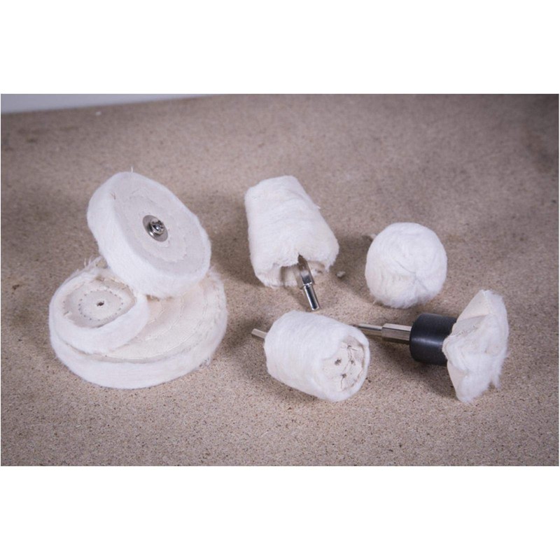 Bluespot 19037 8 PCE Buffing Wheel Set