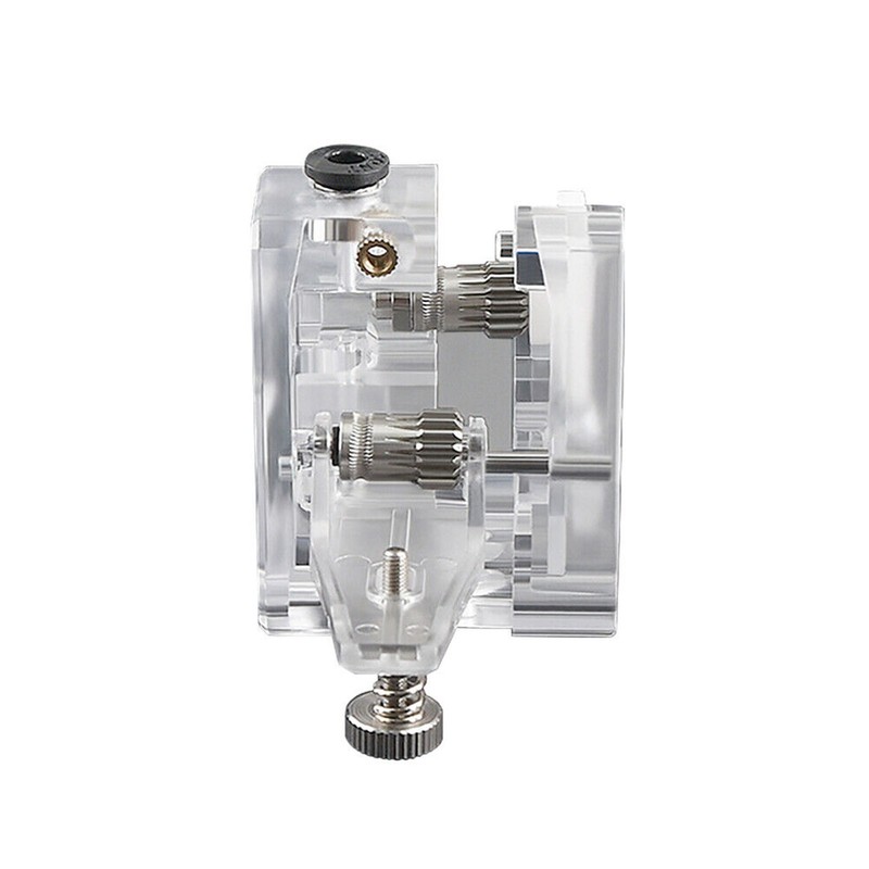 Transparent Dual Gear Dual Drive Extruder Kit for Ender 3