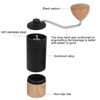Manual Coffee Grinder Stainless Steel Burr Mill Hand Grinding Machine