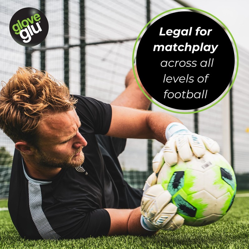 gloveglu 120ml Original Goalkeeper Glove Grip Spray for New/Match Goalkeeper