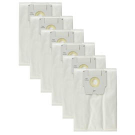 6-Pack Premium Type H Bags for Simplicity, Riccar, The Bank Vault Canister Vacuum Cleaners