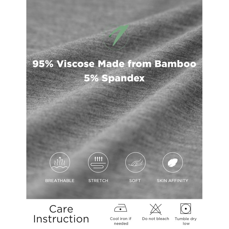 GYS Bamboo Viscose Sleepwear for Women Sleeveless Nightgowns Soft Tank