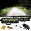 Auxbeam R4 60W LED Light Pods, 6.3 inch Square Offroad