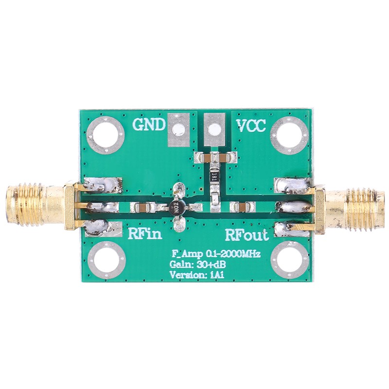 RF Broadband Amplifier Low Noise LNA Board Module 0.1-2000MHz Gain