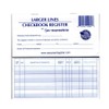 Larger Lines Checkbook Registers, Made in The USA, Wider Lines