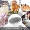 Stryfull Cat Hair Brush with Shampoo Foaming Dispenser, Adjustable Soft