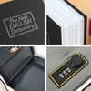 Vivva Home Dictionary Diversion Metal Secret Safe Lock Box, Book