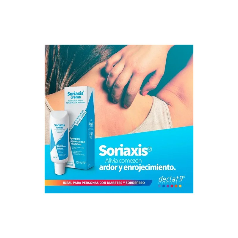 Kit 3 Crema Hidratante Soriaxis Declat.9 Piel Seca Psoriasis