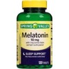 Armonía Nocturna: Spring Valley - Melatonina 10 mg, 120 Tabletas