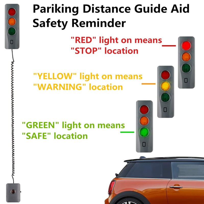 CICMOD Parking Assistant Sensor System for Home Garage, Car Park