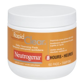 Neutrogena Rapid Clear Daily Cleansing Pads, 60 Count