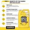 HARRIS Bed Bug Killer, Gallon Spray (2-Pack)