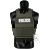 KRYDEX Low Vis Slick Armor Plate Carrier & Tactical Placard