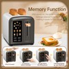 SEEDEEM Toaster 2 Slice, Real Touch Screen with LCD Display,