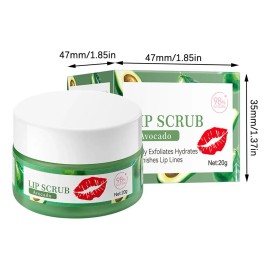 Bálsamo Labial Hidratante Para Labios Con Aguacates, Útil Pa