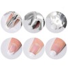 SILPECWEE 3 Pack Easy French Smile Line Acrylic Gel Cutter