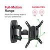 Rocketfish - Full-Motion TV Wall Mount for Most 19" -