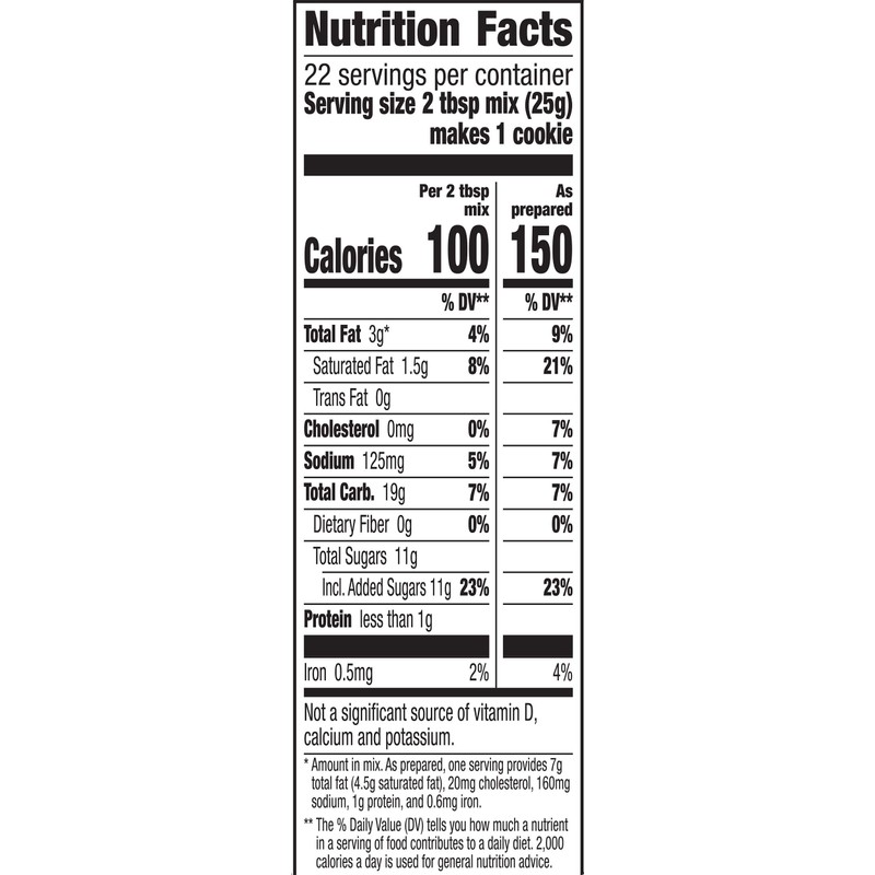 Betty Crocker Gluten Free Chocolate Chip Cookie Mix, 19 oz