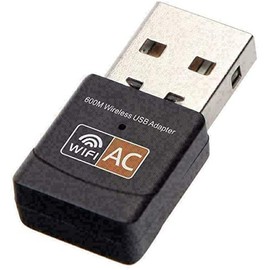 Mini Dual Band 600Mbps USB WiFi adaptador inalámbrico tarjeta de red 2.4/5GHz 802.11ac
