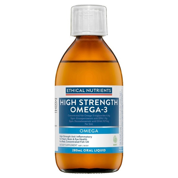 Ethical Nutrients High Strength Omega-3 Liquid (Mint) 280ml