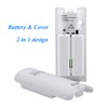Wii Batteries Pack Rechargeable for Wii Controller, 2 Pack Rechargeable
