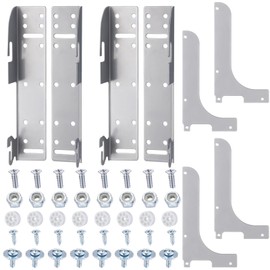 MorningRo 2 Sets 5WB-DMKIT Door Mount Kit Compatible with Rev-A-Shelf 5WB1 5WB2 5CW2 Series Baskets Cabinet Door Mount Kit for Kitchen Base Cookware Organizers Pull out Storage Shelves and Drawers