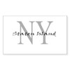 CafePress Staten Island Rectangle Sticker Rectangle Bumper Sticker Car Decal