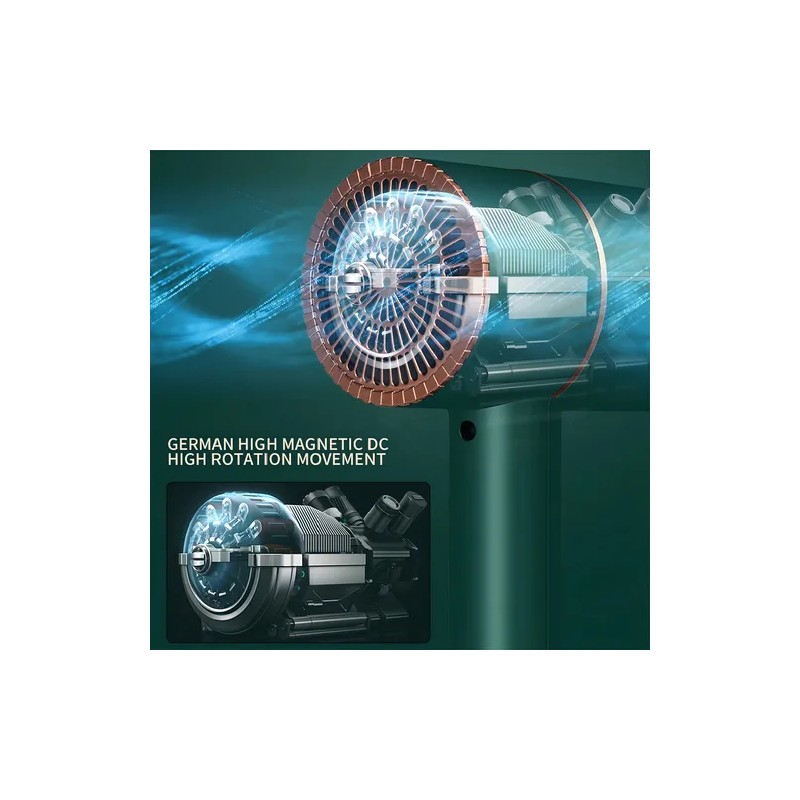 Secadora de cabello Nuodwelle CFJ-54 negra