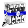 Silver Mini Spoons (80 Count) - 4 Inch Disposable Appetizer